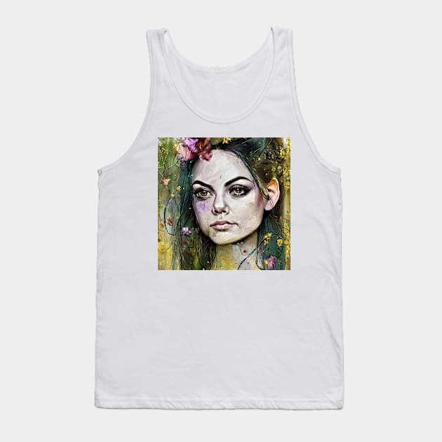 Colorful Mila Tank Top by bogfl